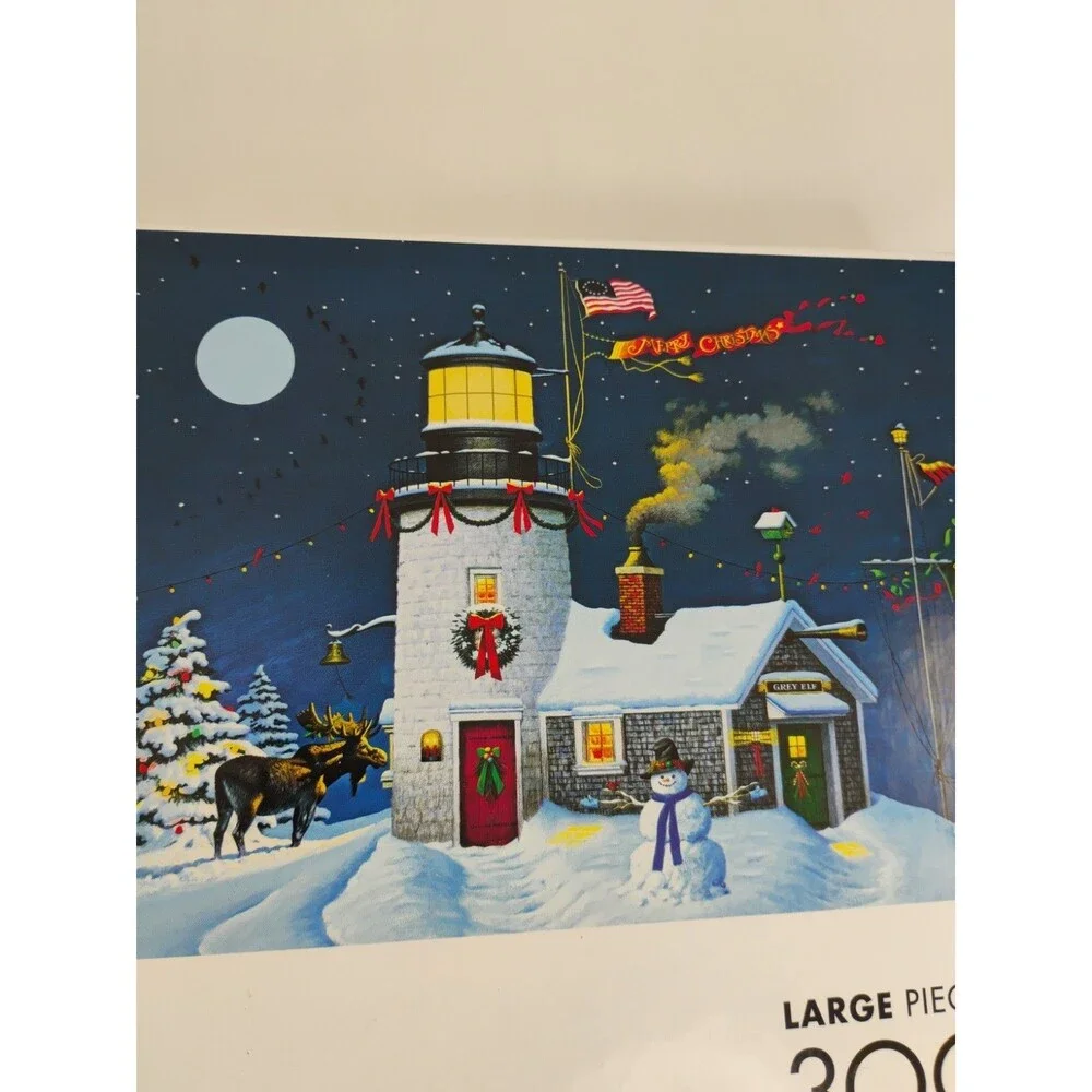 Take Out Window 300 Piece Jigsaw Puzzle Charles Wysocki by Buffalo Games Sealed